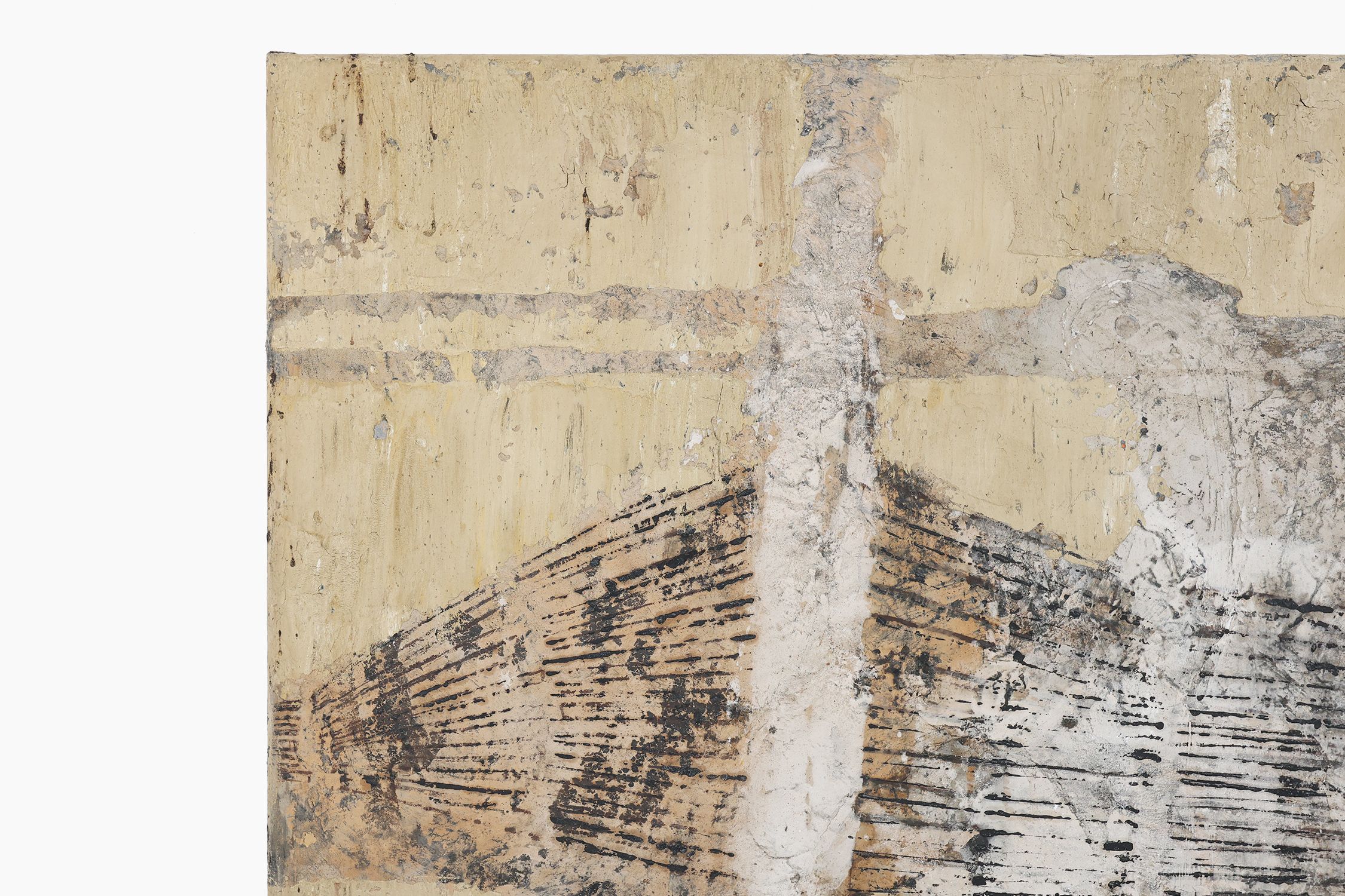 Set of 2 abstract paintings titled “Fyrhat” by the Belgian Artist Nico de Guchtenaerethumbnail